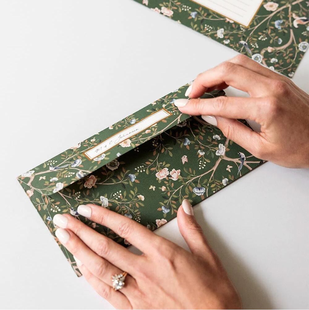 Camellia Tree 10 Pack DL Envelopes