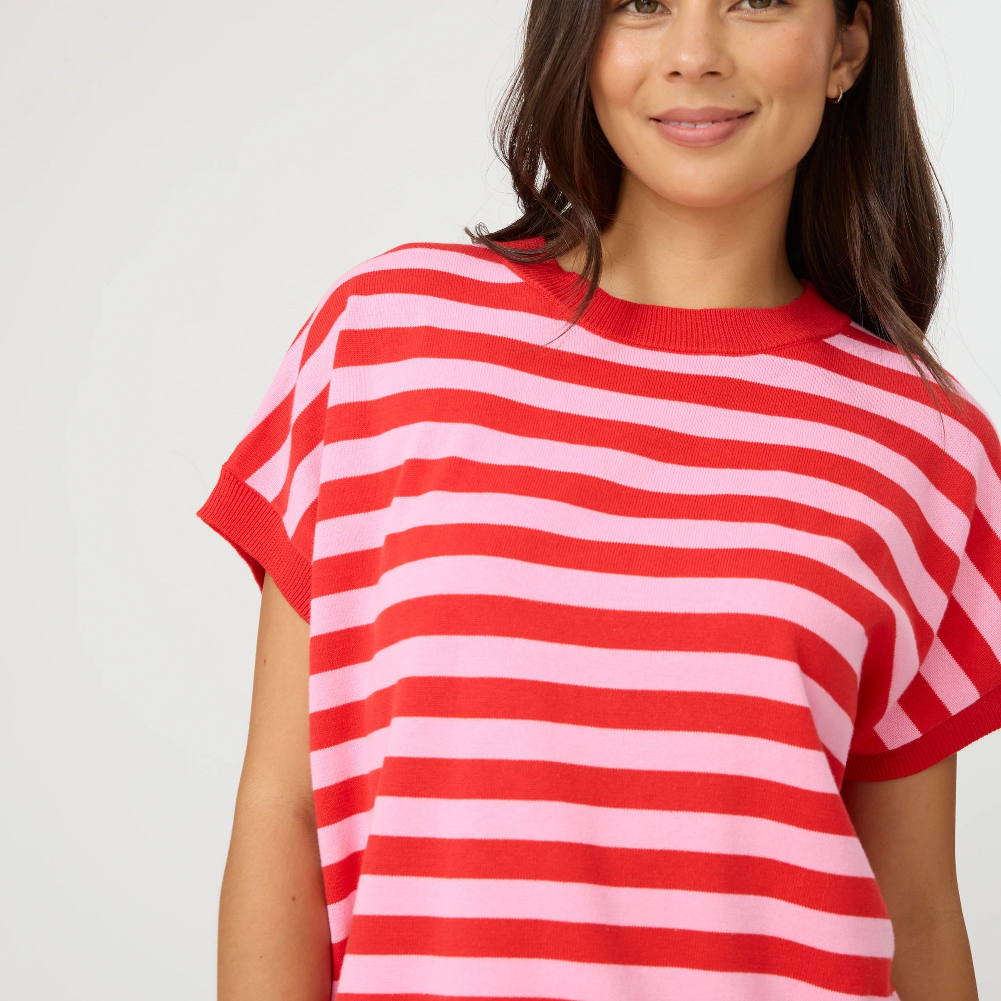 Stella + Gemma Gwen Tee - Pink | Red