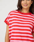 Stella + Gemma Gwen Tee - Pink | Red