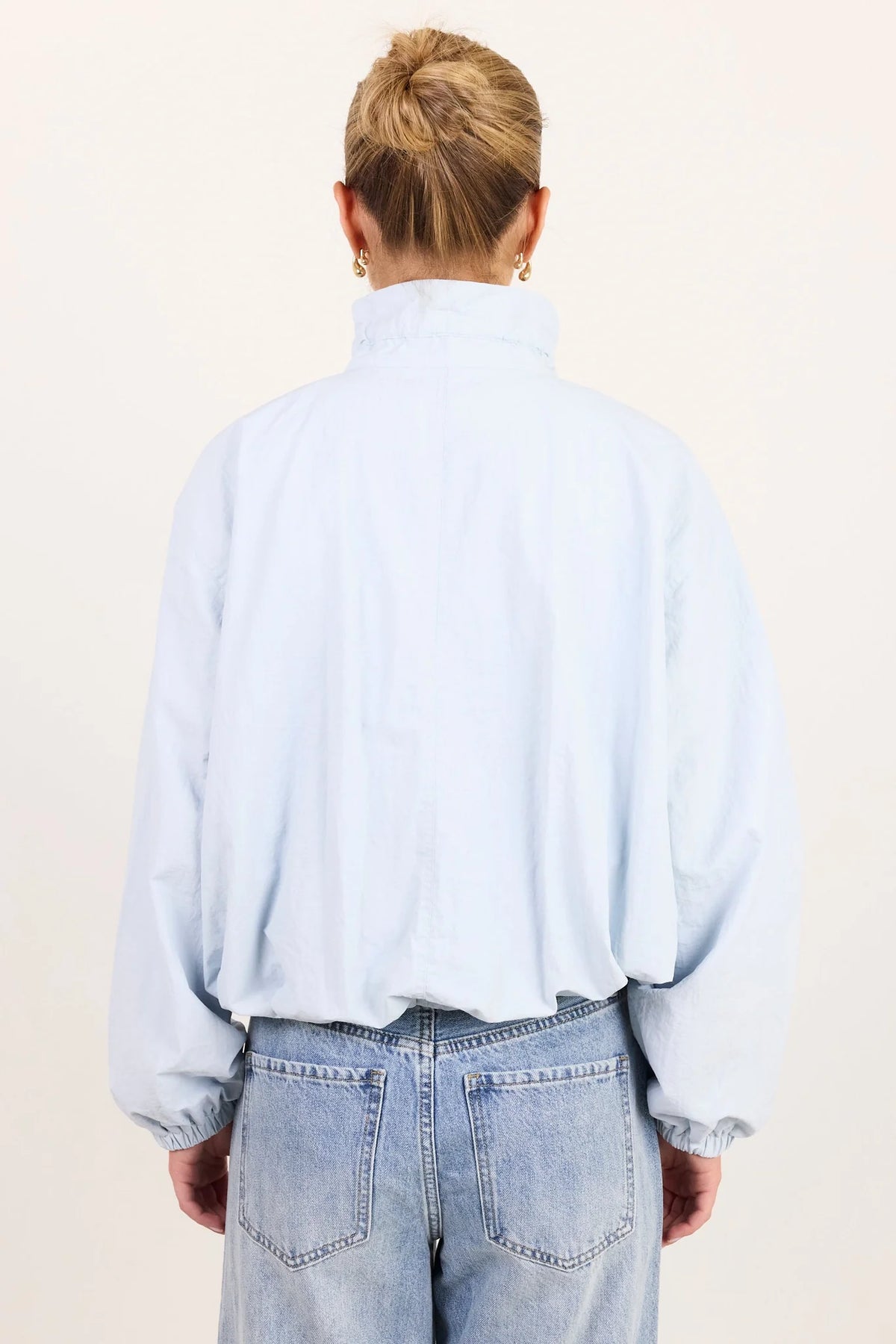 Element Funnel Neck Bomber Jacket | Ice Blue