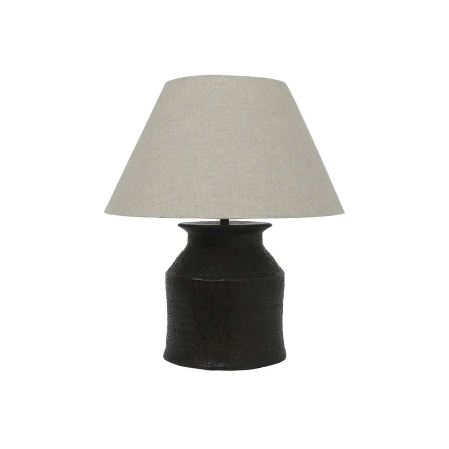Ennis Patterned Lamp with Shade