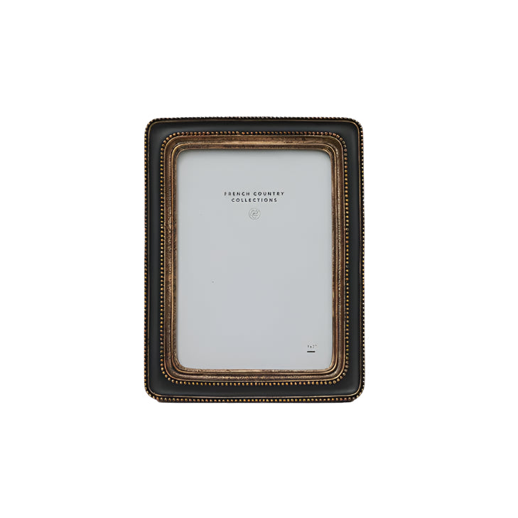 Beaded Frame in Black