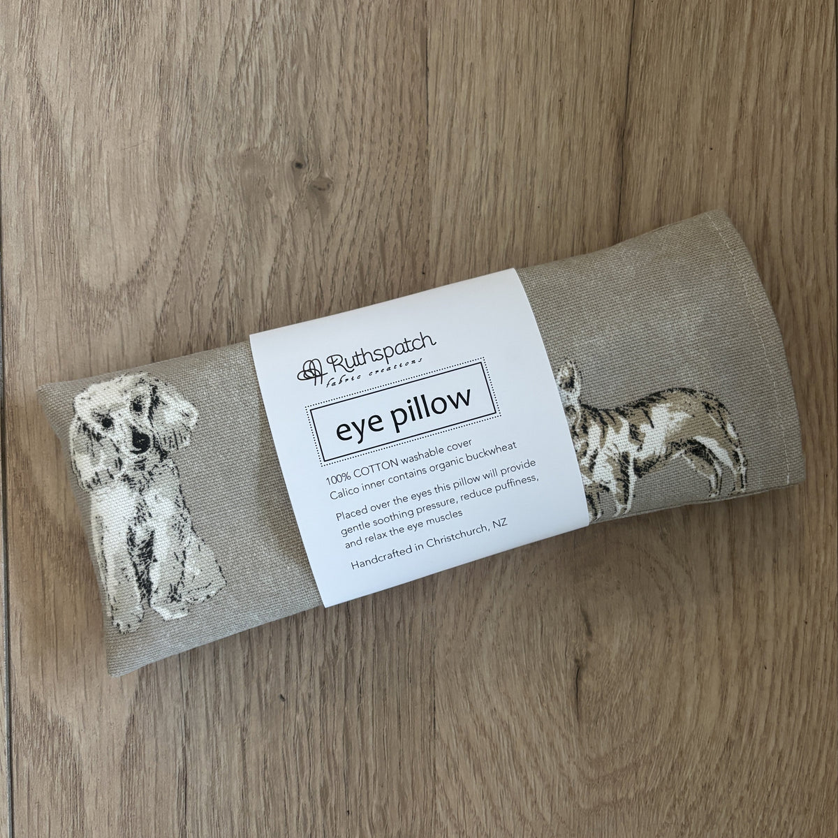 Ruthspatch Cotton Eye Pillow - Dogs