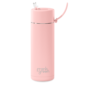 Frank Green Bottle with Straw Lid - 595ml | Blushed