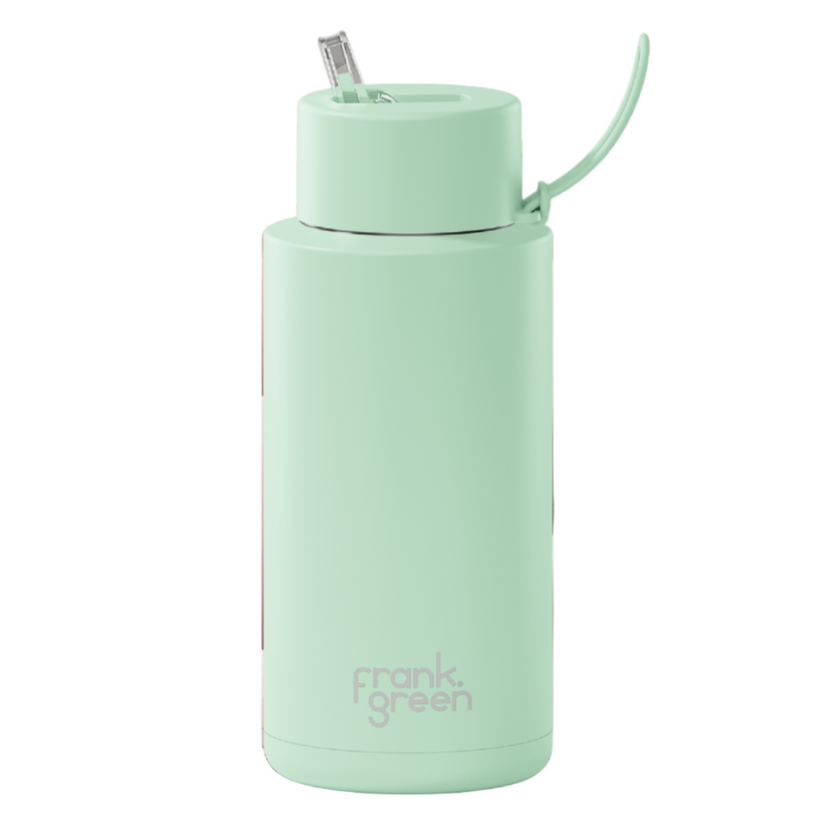 Frank Green Bottle with Straw Lid - 1L | Mint Gelato