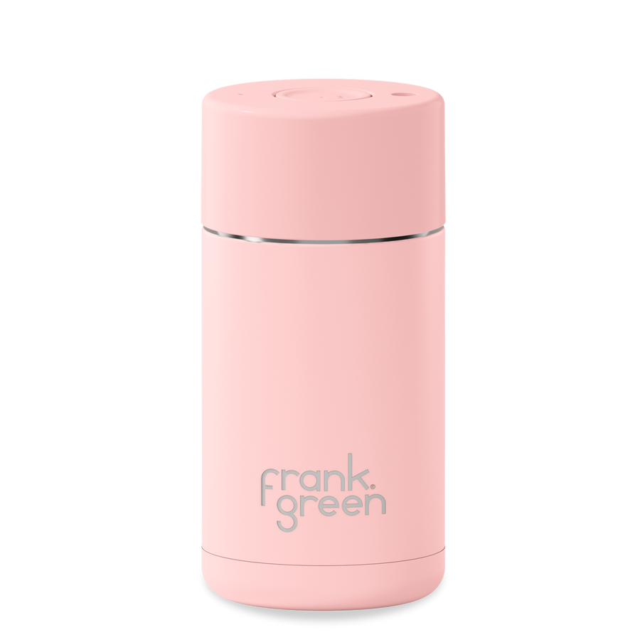 Frank Green Cup with Push Button Lid - 12oz | Blushed