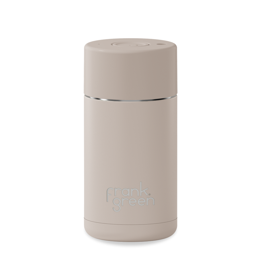 Frank Green Cup with Push Button Lid - 12oz | Moon Dust