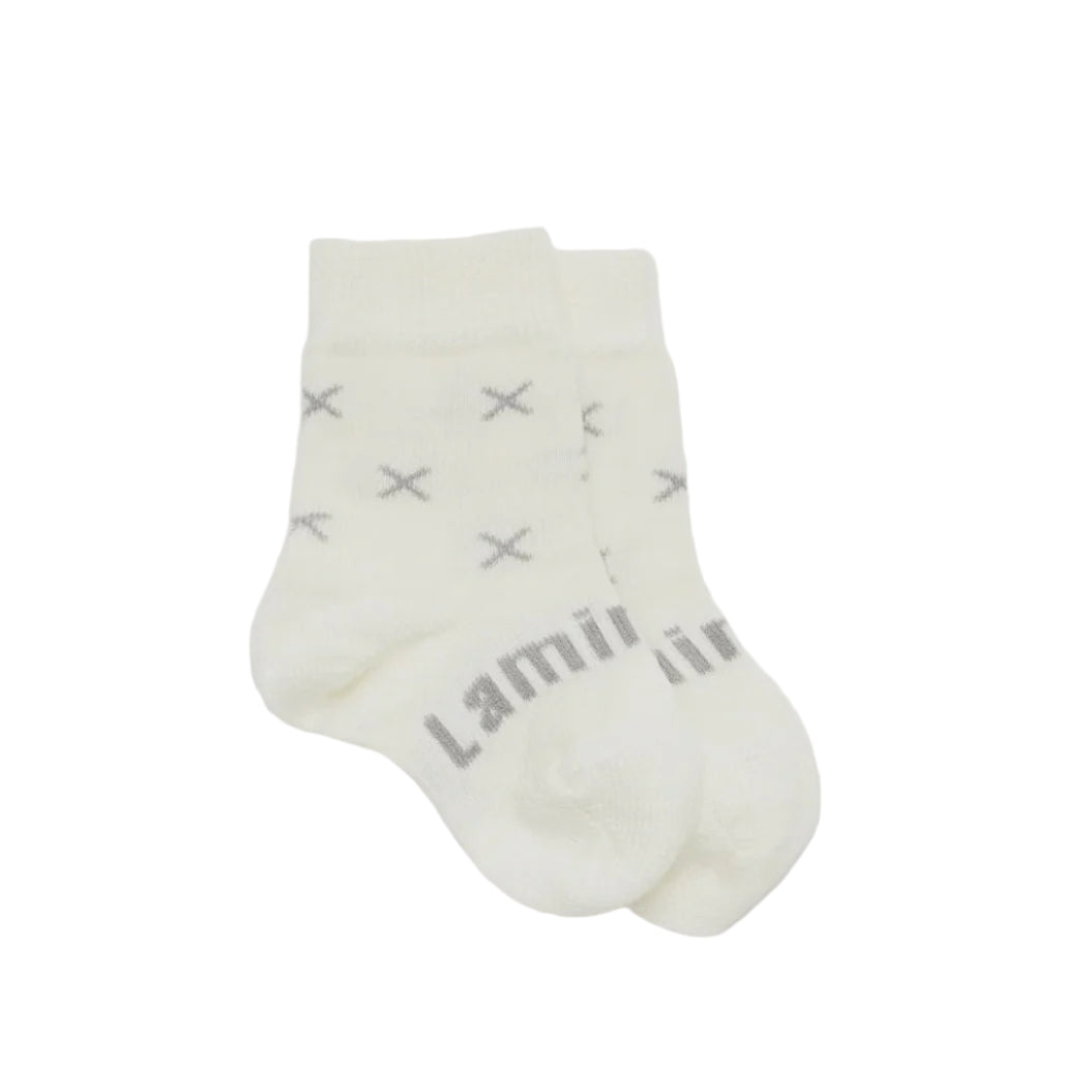 Lamington Baby Socks - Crew|Fox