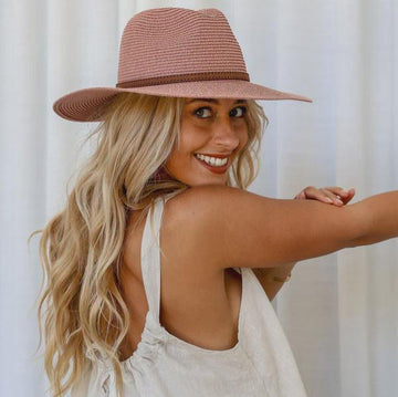 Panama Hat Rosewood