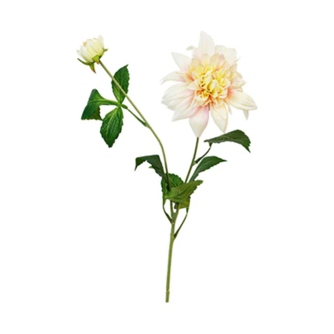 Faux Carmen Dahlia  Spray - Pink