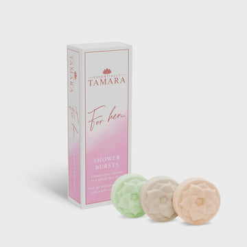 For Her shower bursts
