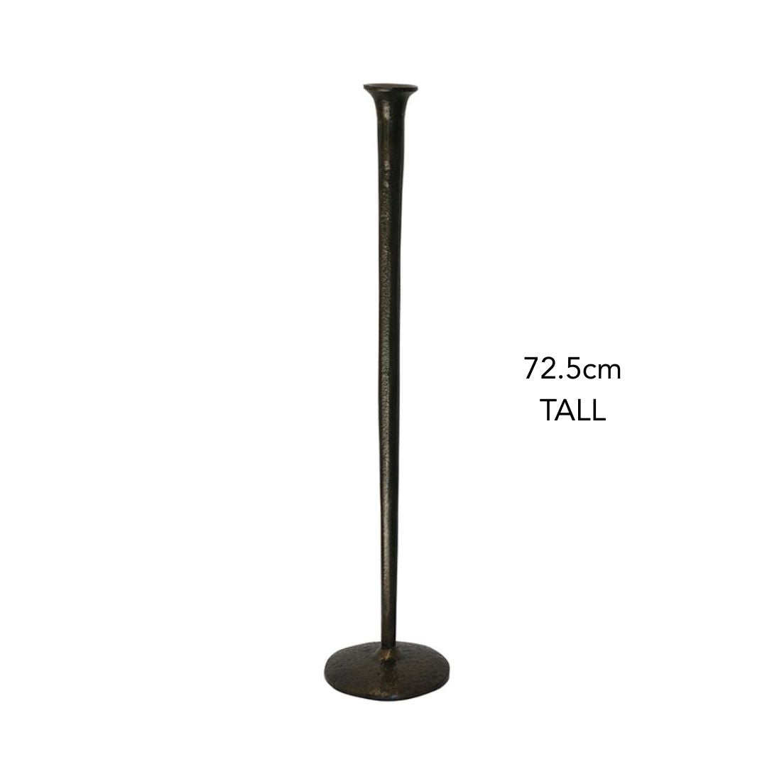 Forged Organic Style Candlestick - Tall | 72.5cm