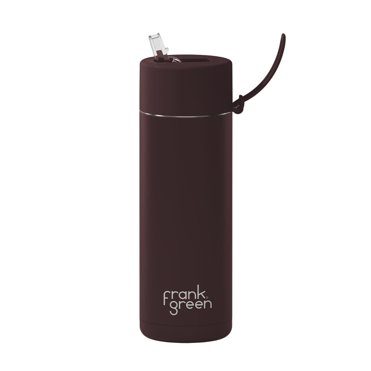 Frank Green Bottle with Straw Lid - 595ml | Chocolate