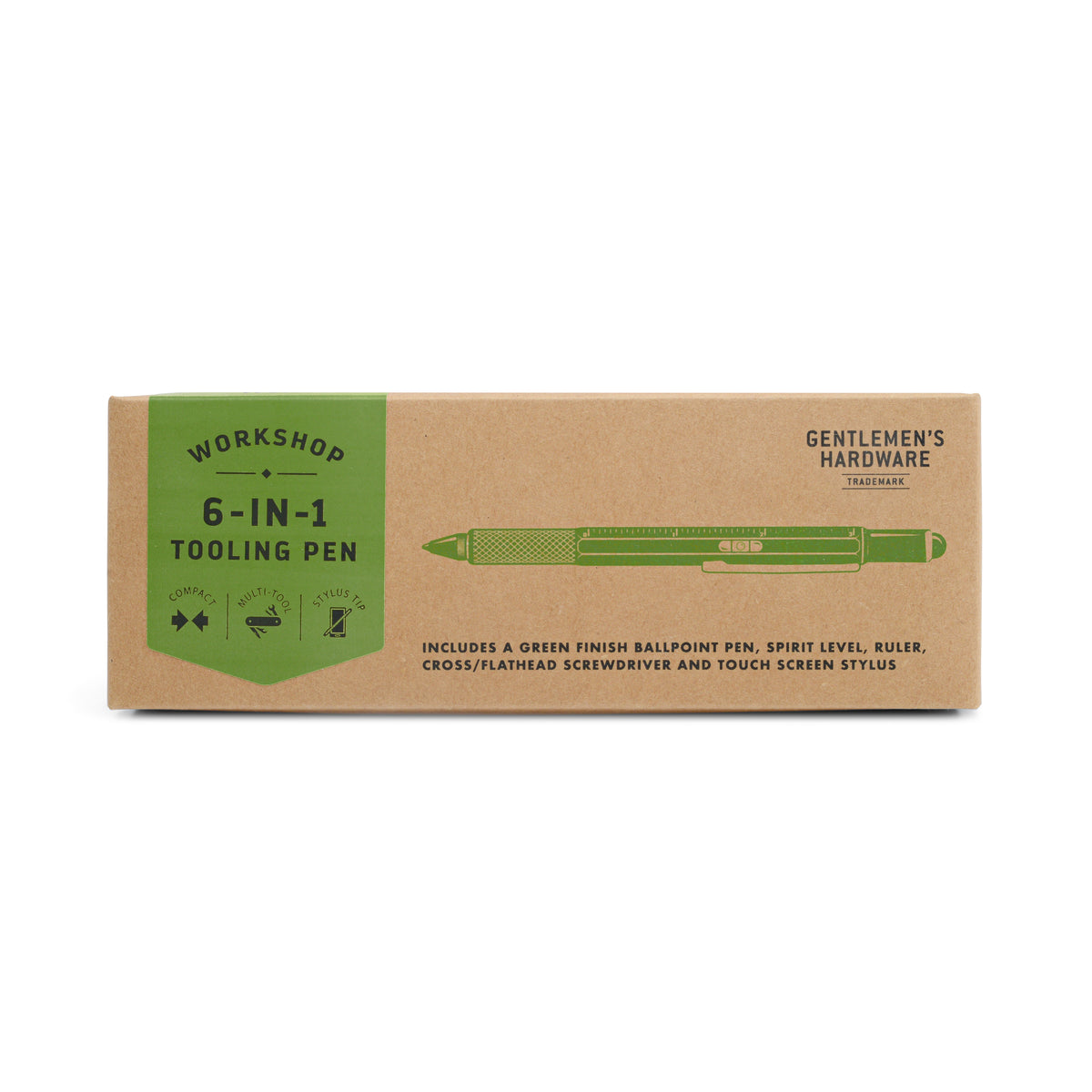 6-in-1 Tooling Pen | Green