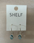 Sterling Silver Earrings - Gemstones on Hook