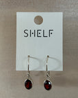Sterling Silver Earrings - Gemstones on Hook