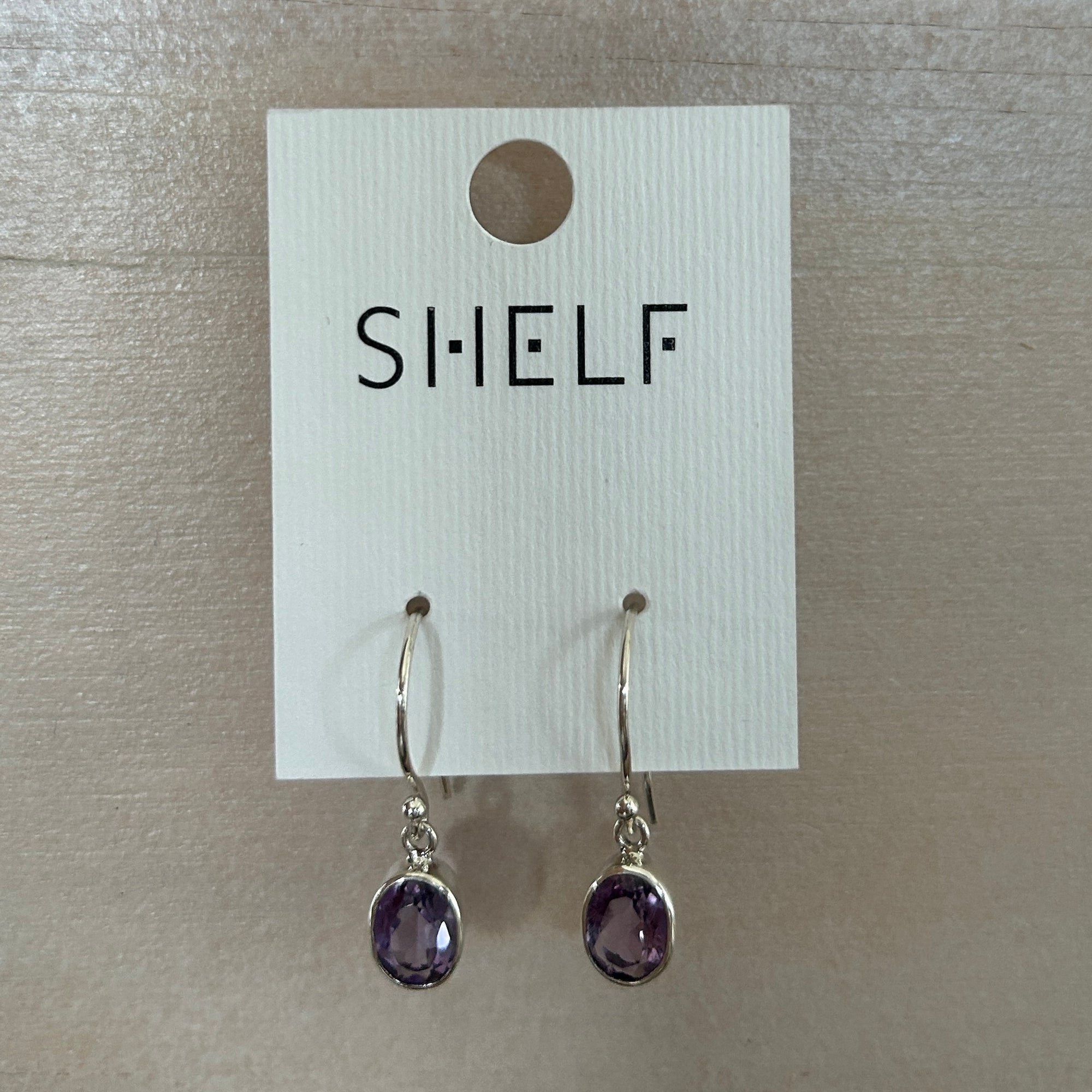 Sterling Silver Earrings - Gemstones on Hook