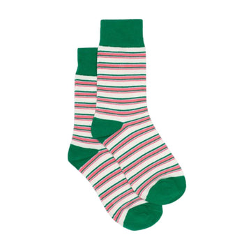 Sock - Green Stripe by antler
