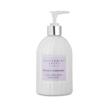 Peppermint Grove Hand + Body Cream - Patchouli + Bergamot