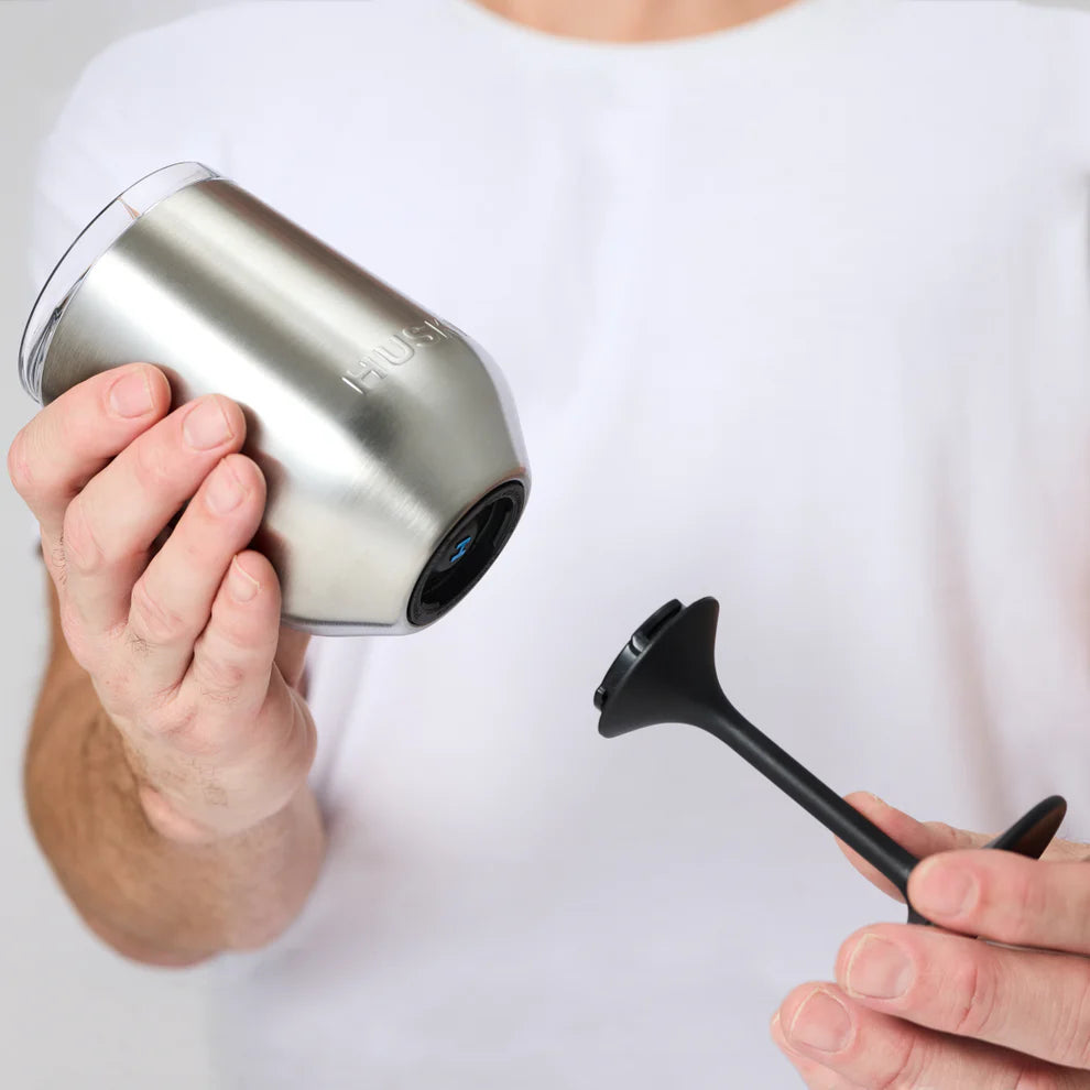 Huski wine tumbler 2.0 silver