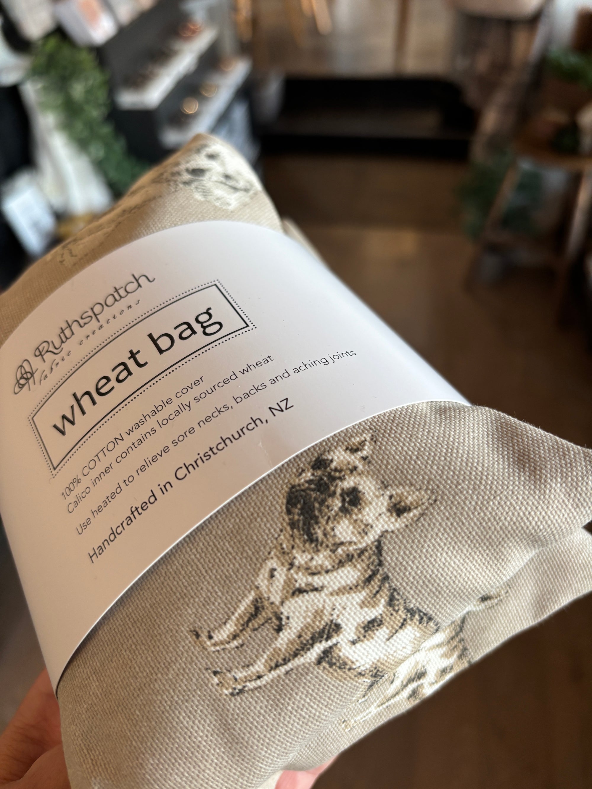 Ruthspatch Cotton Wheat Bag - Dogs