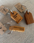 Rimu House Keyrings - Welcome Home