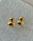 Earrings - Gold | Oval Duo