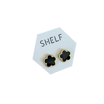 Plum Flower Earrings
