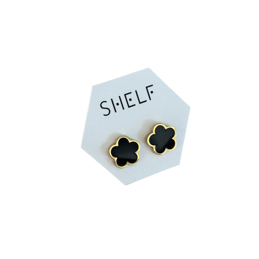 Plum Flower Earrings