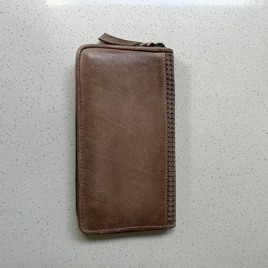 Leather Wallet - Kimberly | Sand