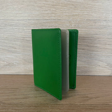 Leather Card Wallet - Jed | Emerald