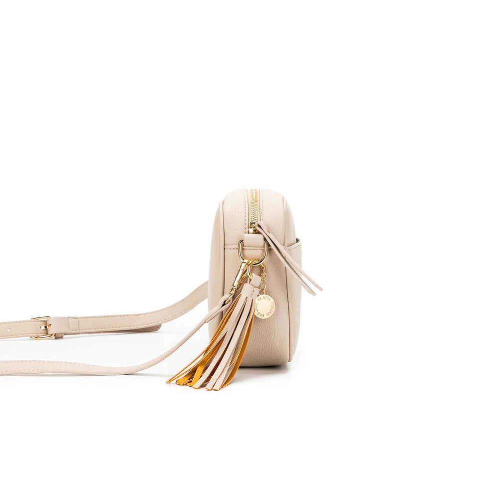 indie oatmeal - black caviar bag