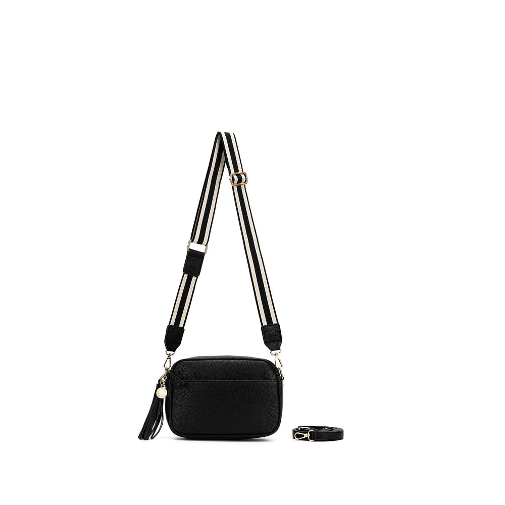 Indie Black Crossbody Bag by Black Caviar