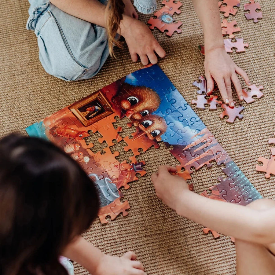 Tikitibu 100 Puzzle Kuwi"s Weta World