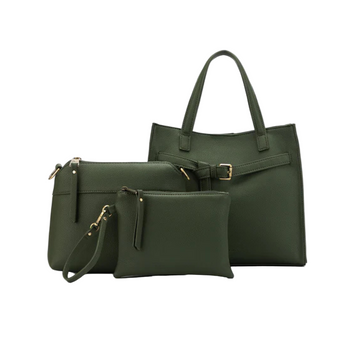 Kellye 3 Piece Bag - Olive