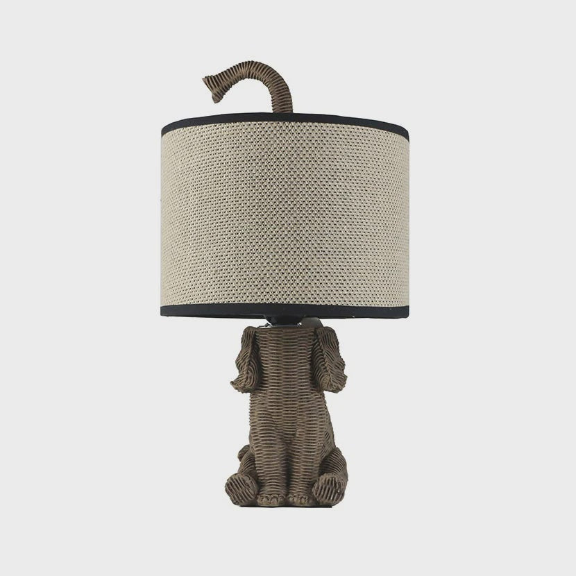 Lamp Shade with Base - Elephant Trunk
