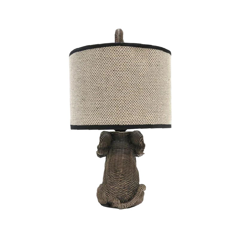 Lamp Shade with Base - Elephant Trunk