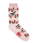 Lamington Women's Socks - Pōhutukawa & Pīwakawaka | Pink
