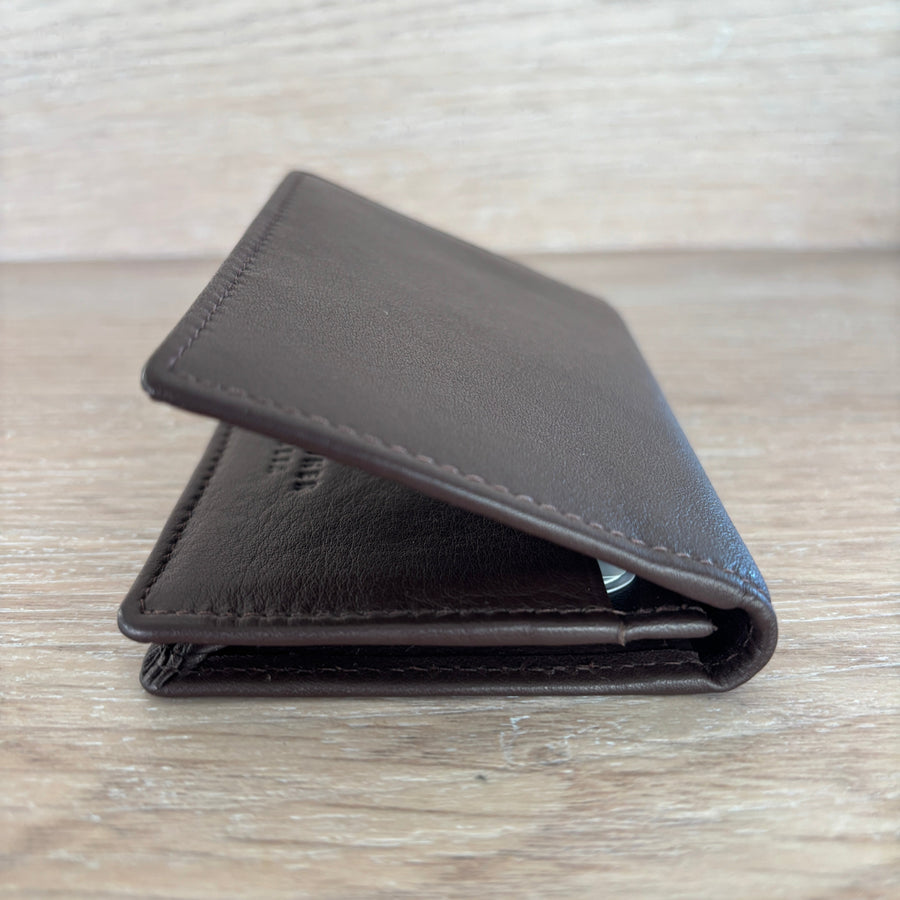 Leather Wallet - Zac | Brown
