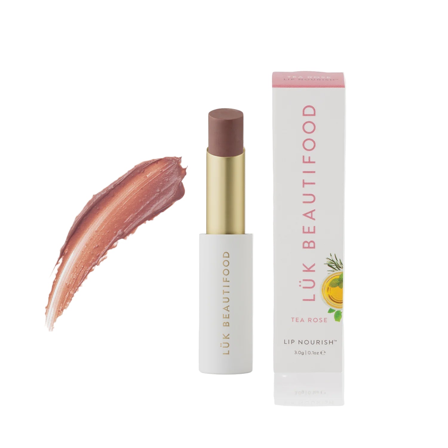 Luk Beautifood Lip Nourish - Tea Rose
