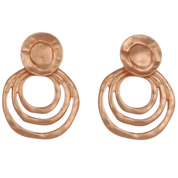 Lorraine Rose Gold Earrings 