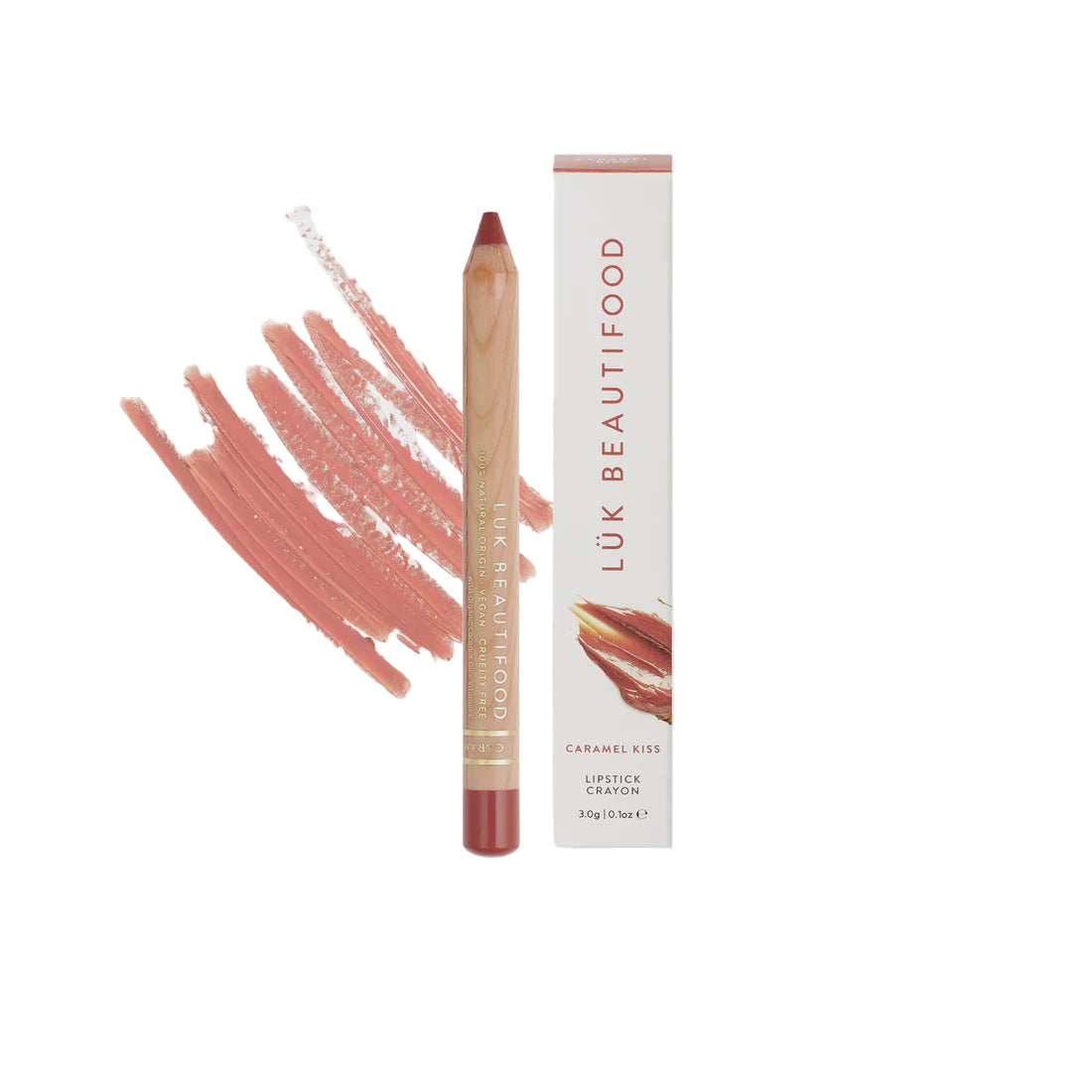Luk Beautifood Natural Lipstick Crayon - Caramel Kiss