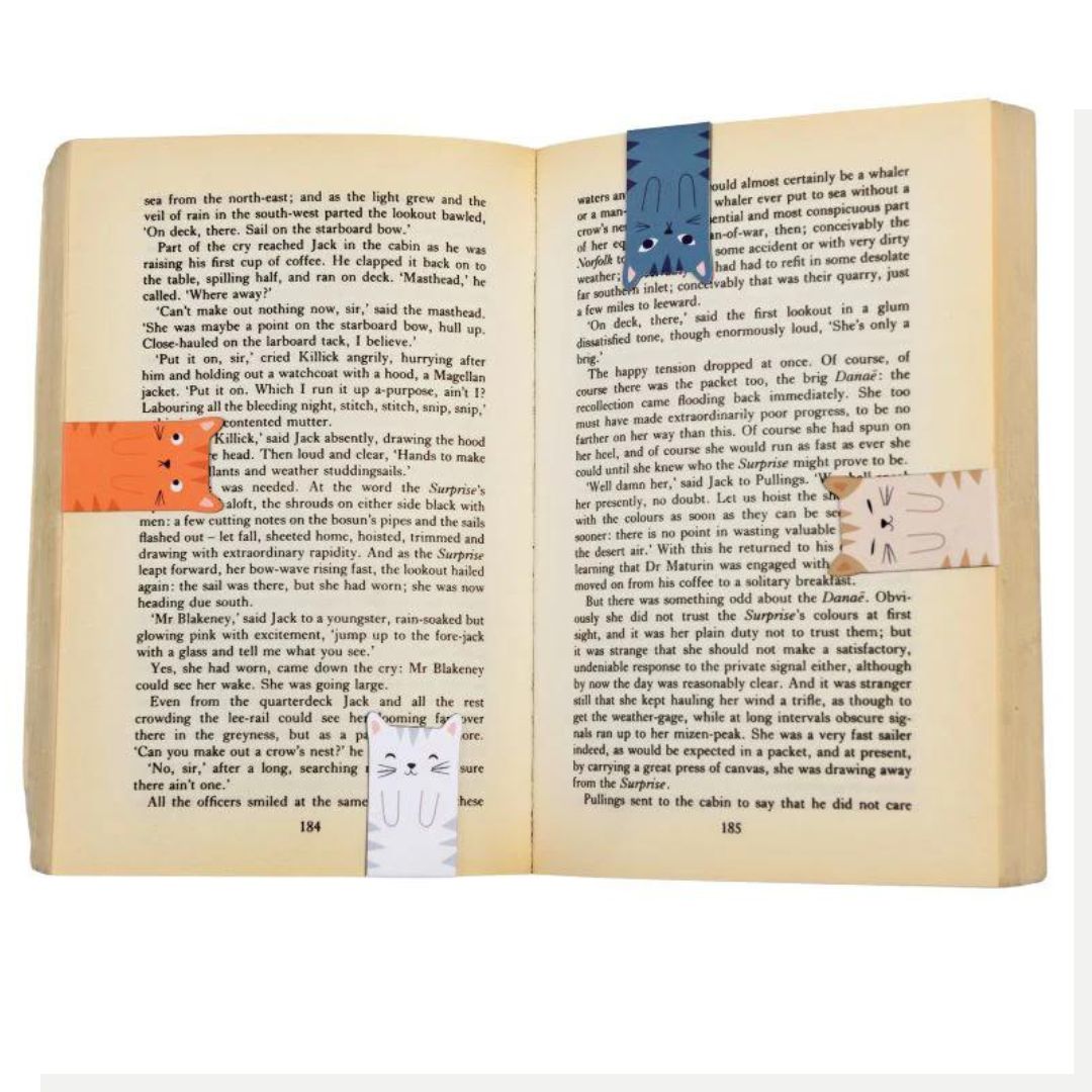 Magnetic Cat Bookmarks
