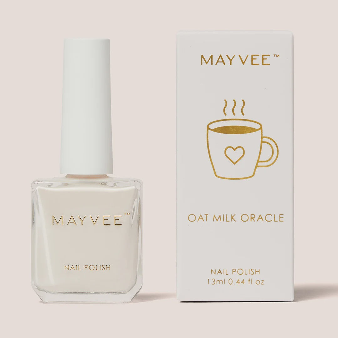 Mayvee Nailpolish - Oat Milk Oracle