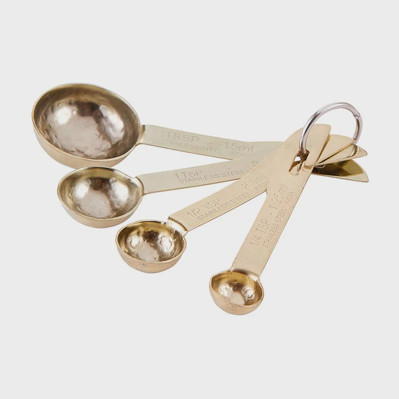 Measuring Spoon Set - Gold