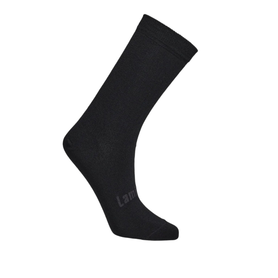 Lamington Merino Womens soft top Black Rib