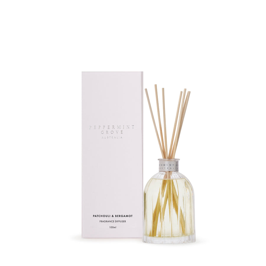 Peppermint Grove Diffuser - Patchouli + Bergamot | 100ml