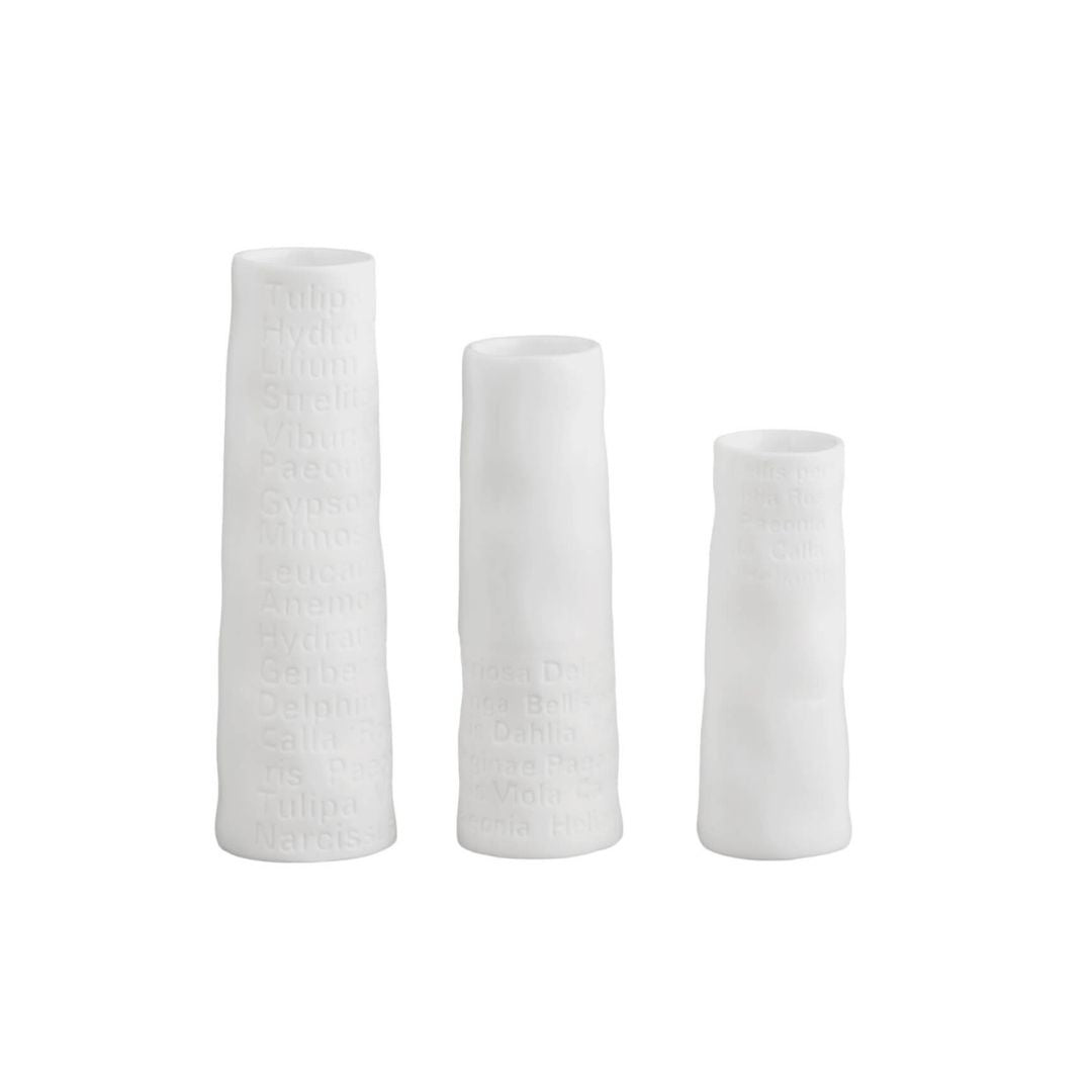 Mini Porcelain Vase - Poetry