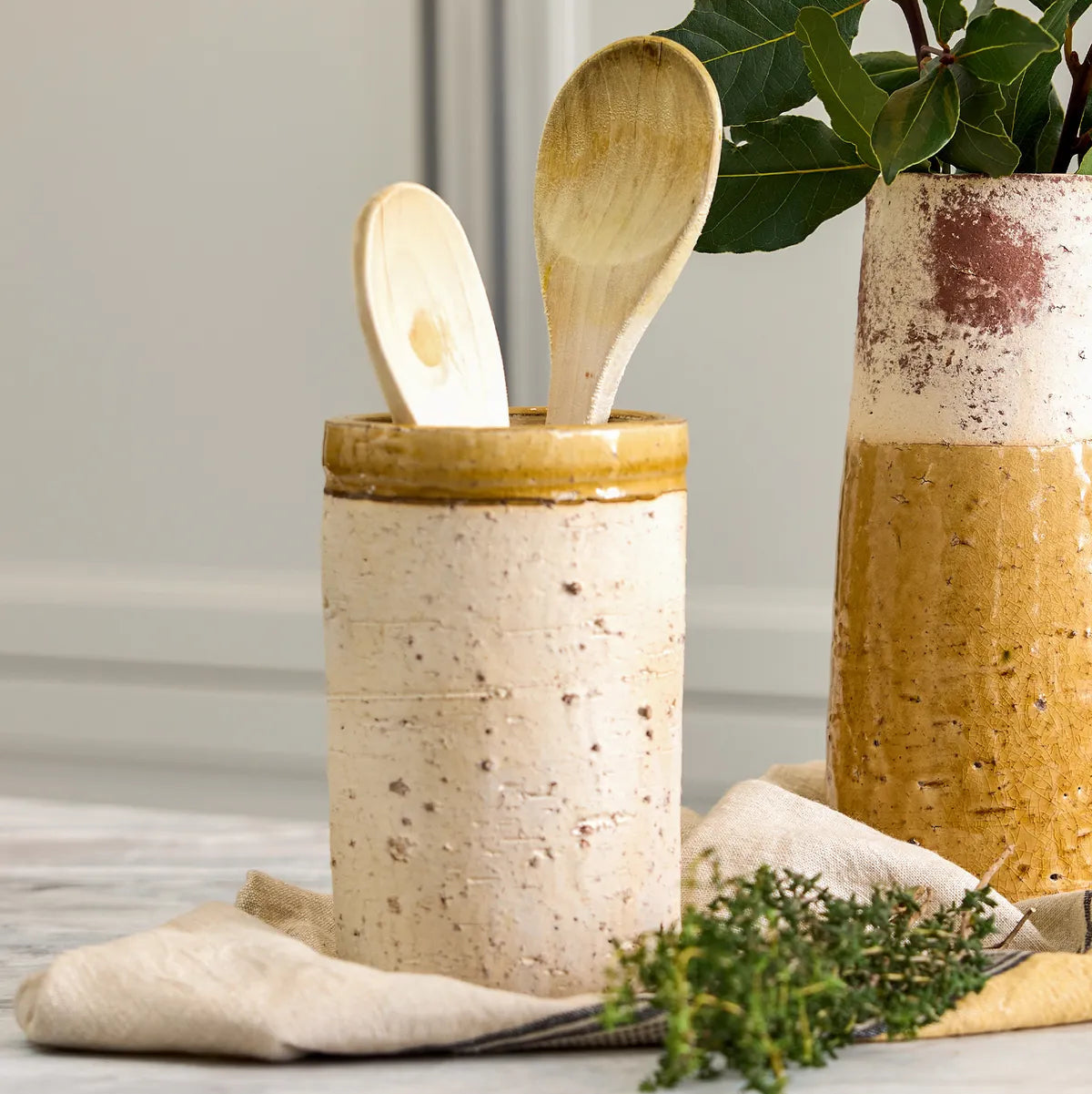 Monte Terracotta Pot - Mustard