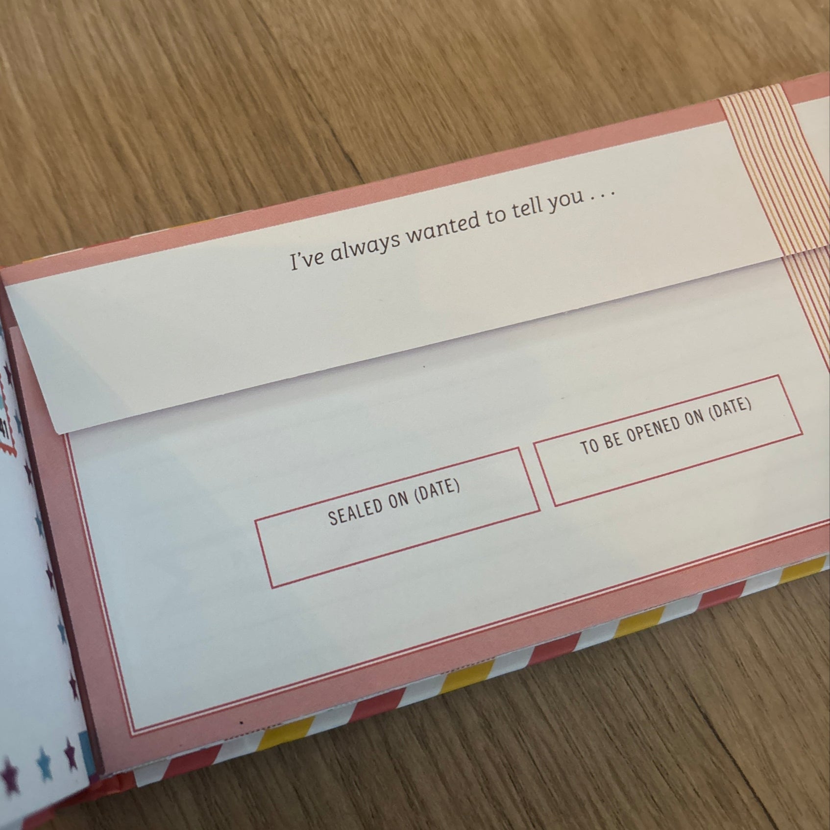 Letters to my mum keepsake book